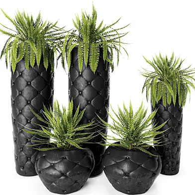 FERN + POTS Fleur Ami, luxury, цветок, горшок, вазон, папоротник