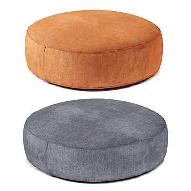 Globewest Orlando Seamed Ottoman