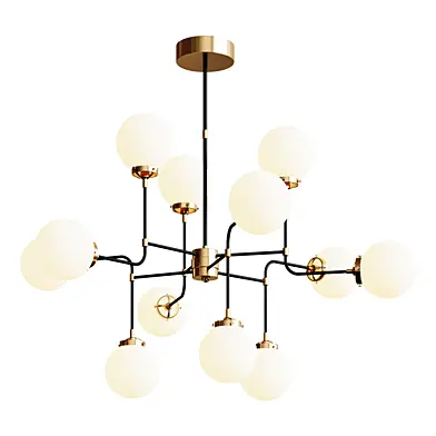 Люстра    MID-CENTURY PARLOR CHANDELIER SKU CH15009 AB      светильник