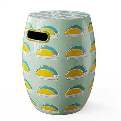 Rosie Stool TURQUOISE