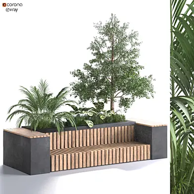 interior plant in box set 323