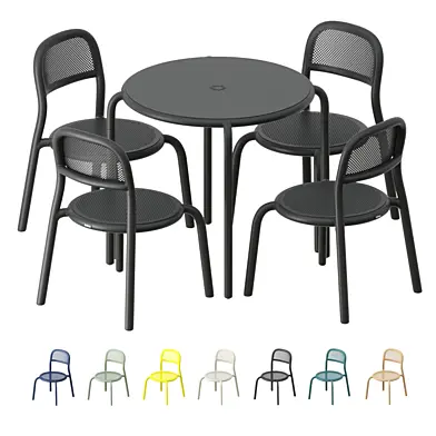 Set 1 fatboy toni bistreau and chair