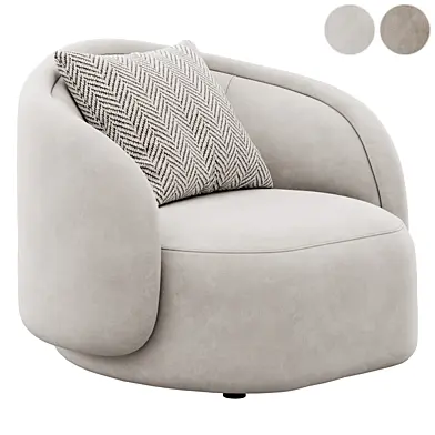 Pia Armchair by Christophe Delcourt