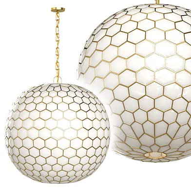 Подвесной светильник Capiz Honeycomb