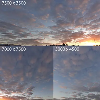 Dusk Cloudy Sky_Version 5