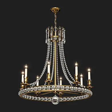Visual Comfort Regency 31inch Large Chandelier by Joe Nye