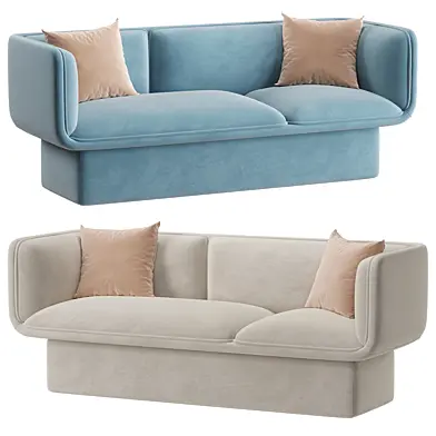 Block sofa by Missana