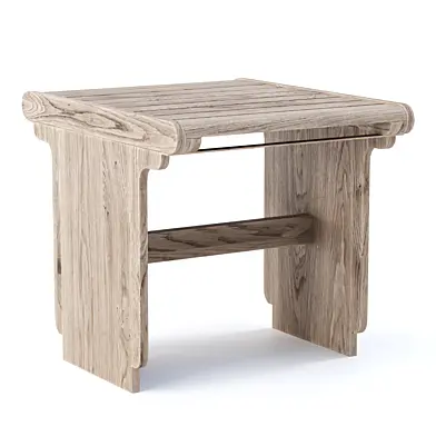 Eva wooden stool EV17 by Bpoint Design / Деревянный садовый стул