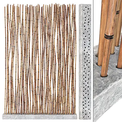 Bamboo low decor n5 / Бамбук малый декор №5