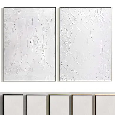 Plaster Two Photo Frame R-229