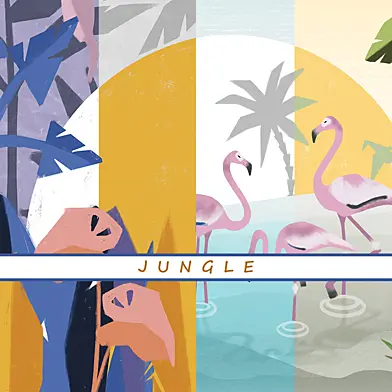 Дизайнерские обои JUNGLE pack 1