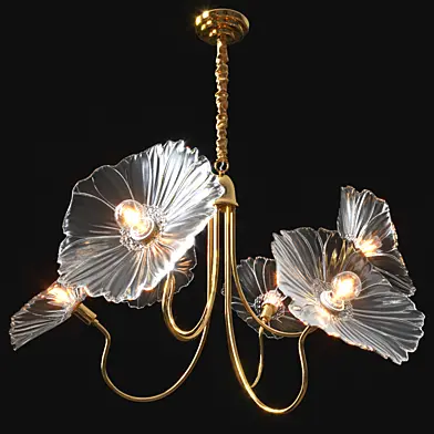 Lotus Leaf Chandelier