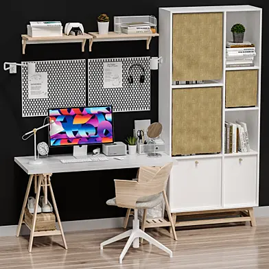 IKEA  - Офисное рабочее место - Office workplace 17