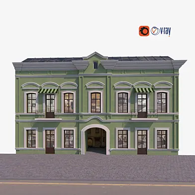 Фасад для бекграунда 21