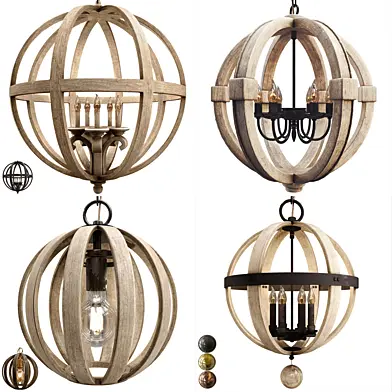 Rustic Chandelier Collection 01