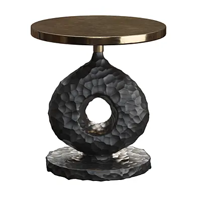 Blessing Hand-Carved Side Table