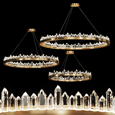 Люстра с кристаллами QUARTZ LUX