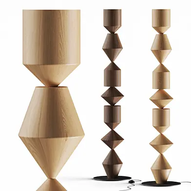 Corner Design Rubs Floor Lamp