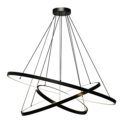 Люстра    Black Rings Led Chandeliers       светильник