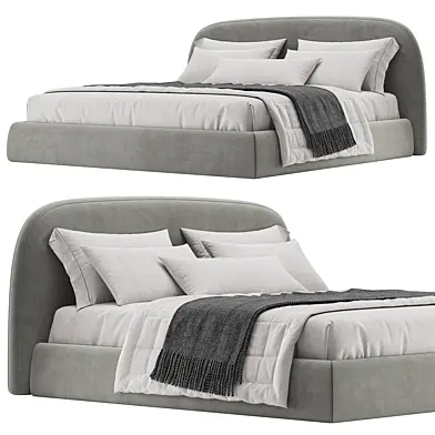 SOPHIE Fabric bed By Bodema