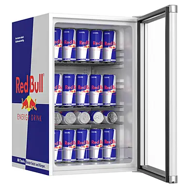 Red Bull Mini Refrigerator