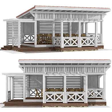 Беседка терраса веранда / Arbor gazebo canopy