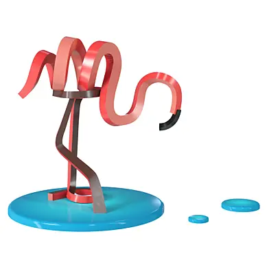 Скульптура статуя Фламинго - Flamingo On The Water
