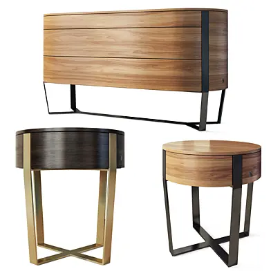 Комод тумба прикроватная Venere Natuzzi