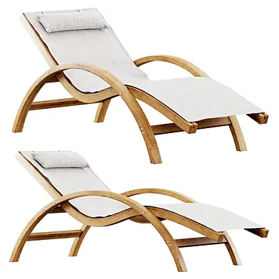 Sling Lounge Chair by Leisure Season Ltd