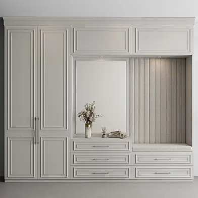 Hallway 65 - Cream and White Entrance