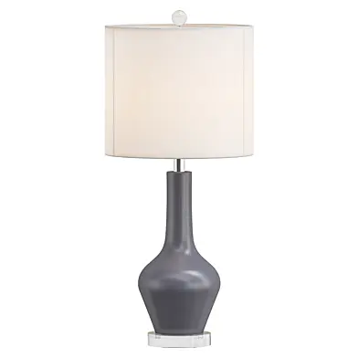 Velor table lamp