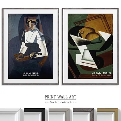 Juan Gris Vintage Exhibition Poster P-600