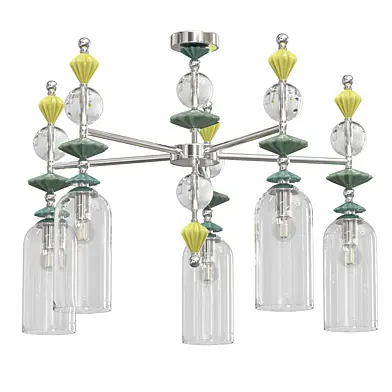 Ceiling chandelier Odeon Light Bizet 4855 5C