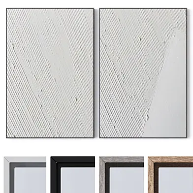 Set of large wall paintings 2156