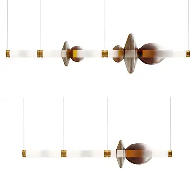 Voie Lactee Glass Stone Chandelier
