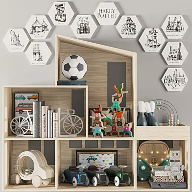 Funkis wooden doll house