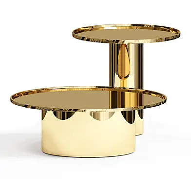 gold coffe table