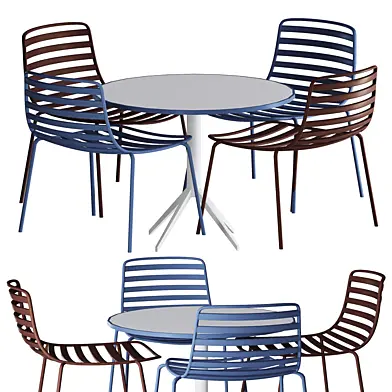 Street, an outdoor chair