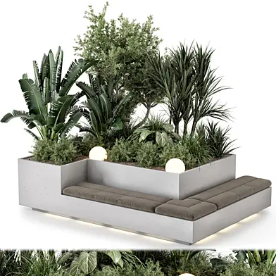 Backyard and Landscape Set Bush and Tree - Set 1180