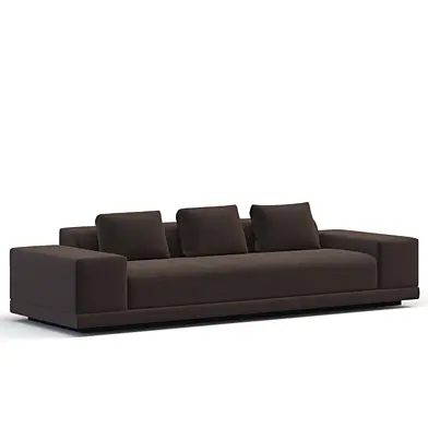 OM Maroon Sofa
