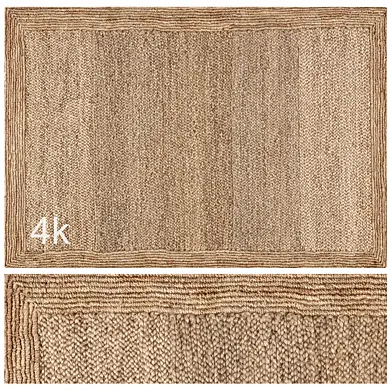 Carpet set 47 - Square Braided Jute / 4K