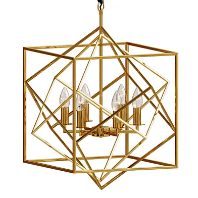 Люстра cubist chandelier designed by kelly wearstler