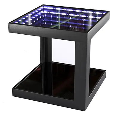 Infinity mirror table
