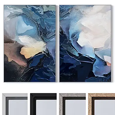 Set of large wall paintings 2305