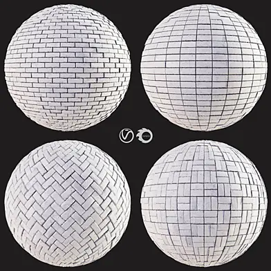 Realistic Brick PBR Material Vol7