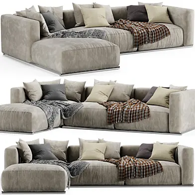 Poliform Shangai Chaise sofa