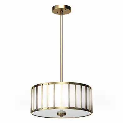 Aaru Fabric Semi Flush Mount MK4P