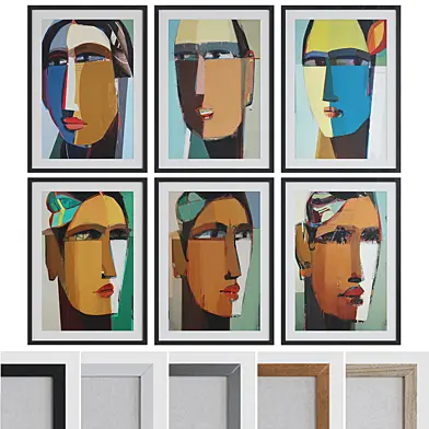 Picture Frame Set 1186