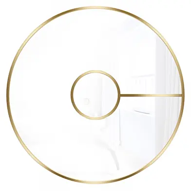 Зеркало в металлической раме GZ-M1032