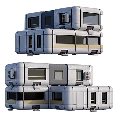 Sci-fi modular building